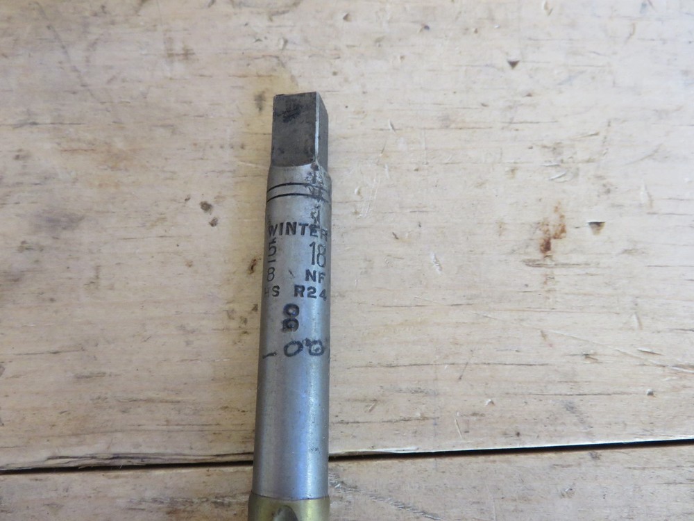 5/8-18 (.008 undersized ) Winter HS 4-Flute Hand Tap (#280-100)