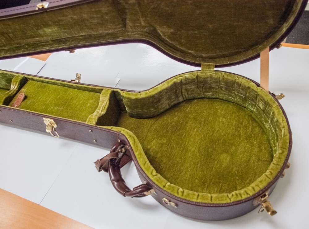 Deering John Hartford Pro 5 String Banjo (Pop On Resonator Missing) w/ Case