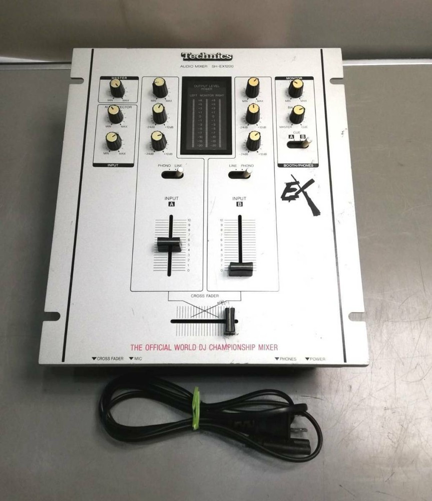 Technics DJ mixer audio SH-EX1200 audio equipment