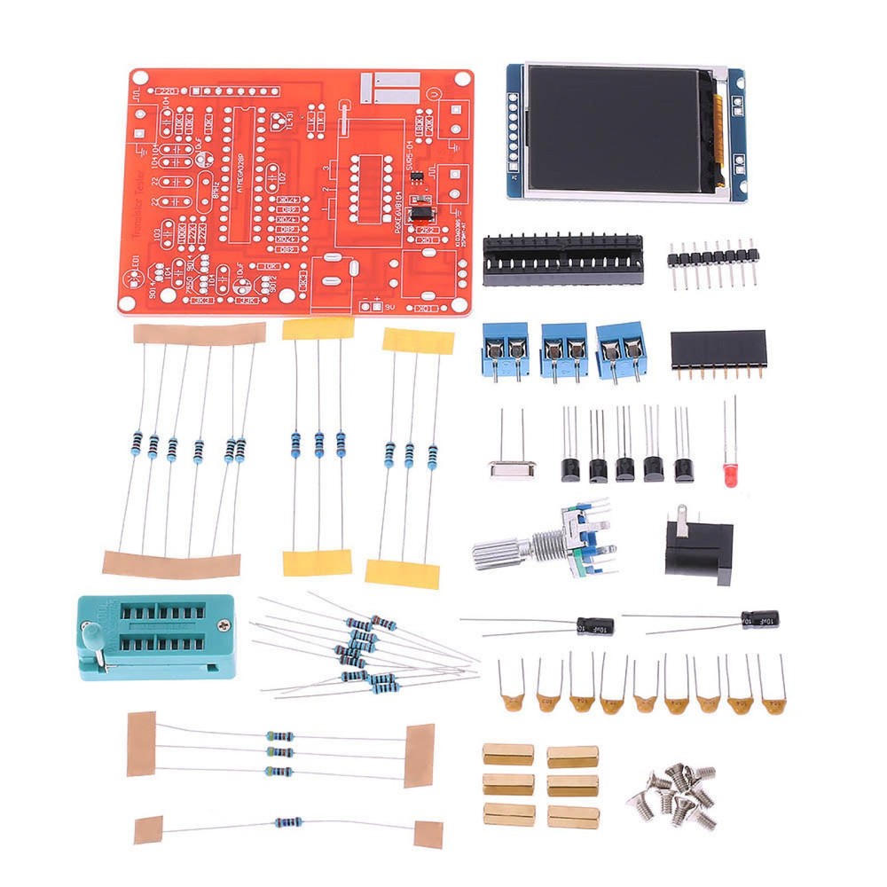 New DIY Kit Tester Transistor Diode Capacitance ESR Meter Signal Generator Tool