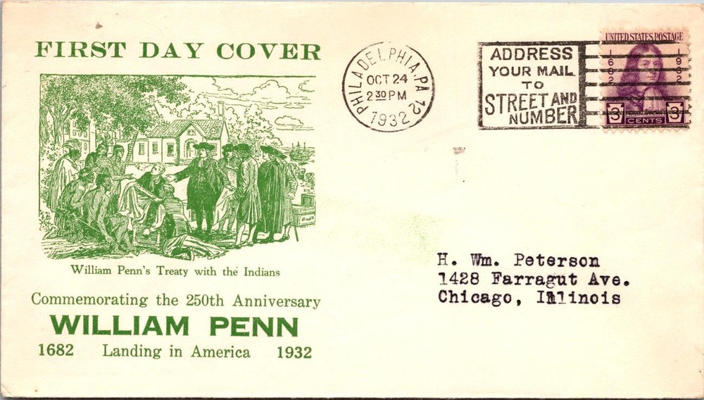 SC# 724 FDC / Hacker Cachet P-14 - L43205
