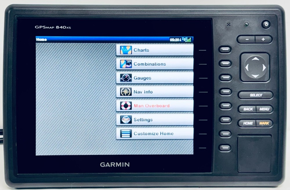 Garmin GPSMAP 840xs Chartplotter MFD Display
