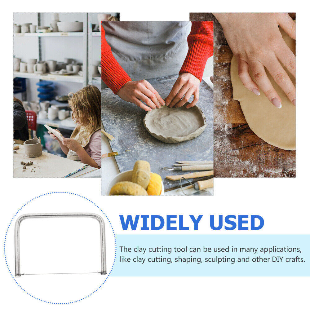 Ceramic Sculpting Clay Tool Pottery Tools Metal Mud Handhold Mud Cutting Tool