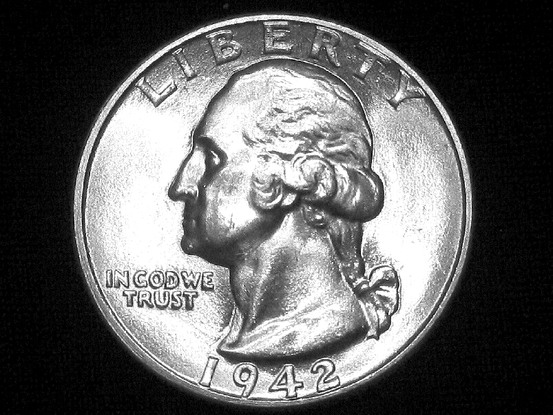 1942 Washington Quarter --- Gem Uncirculated