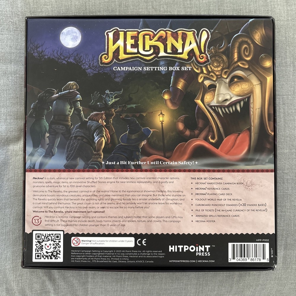 Heckna! Campaign Setting Box