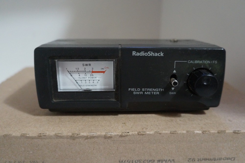 radio shack field strength SWR METER
