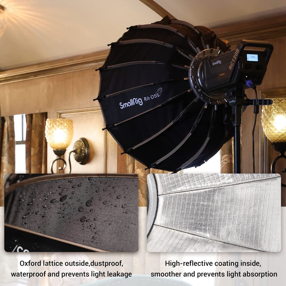 Parabolic Softbox Quick Release, Parabolic Softbox, with RC 120D/RC 120B/RC 2...