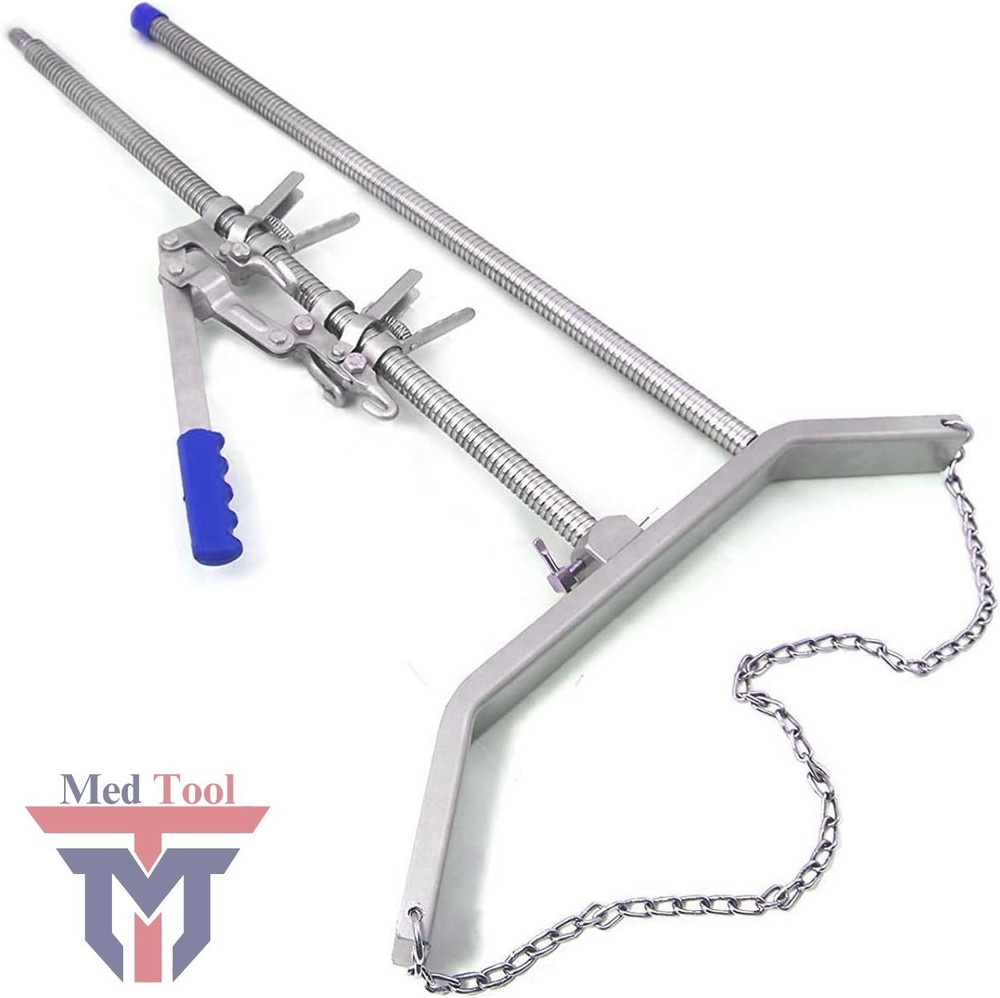 64" Calf Puller Ratchet Style Double Ratchet Lever-Pull Action Calf Puller