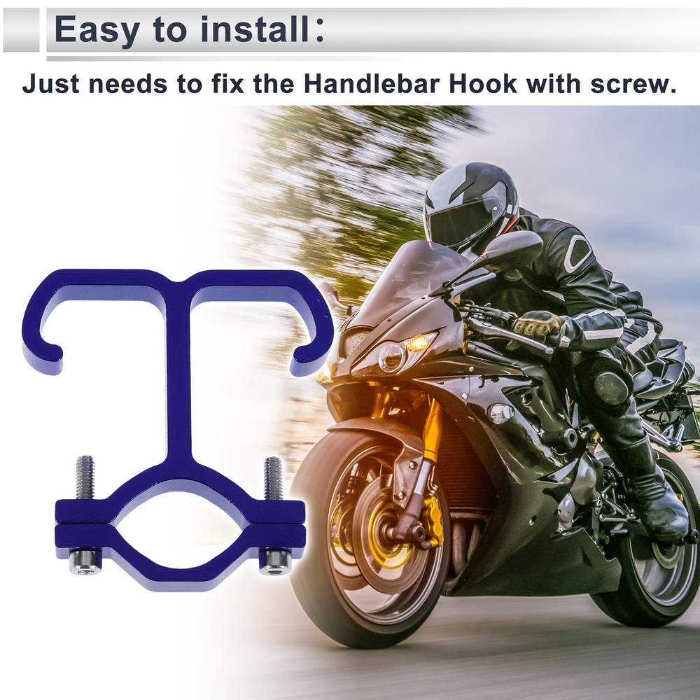 Alluper Motorcycle Compass Hook for Minio 1 Set Blue