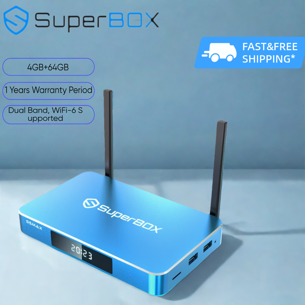 SuperBox S6 Max Ultimate Streaming Device Authorized Distributor Fast Shipping⚡️