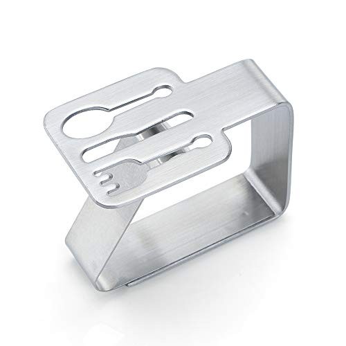 6 Pack Tablecloth Clips Clamps Stainless Steel Table Clips Thickened Strong