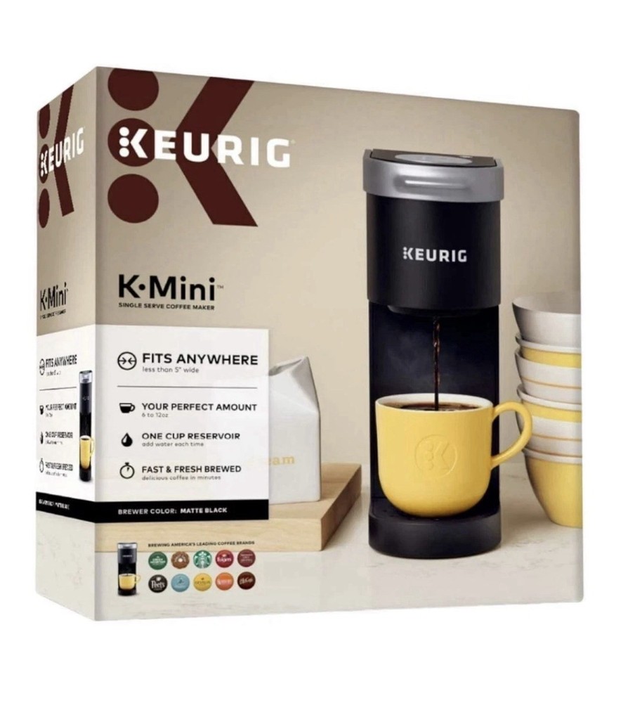 Keurig K-Mini Single Serve Coffee Maker - Black Color