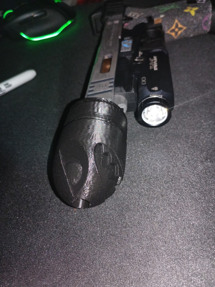 [3D Bro] Airsoft BULLET BILL Muzzle Device [Pack of 2]