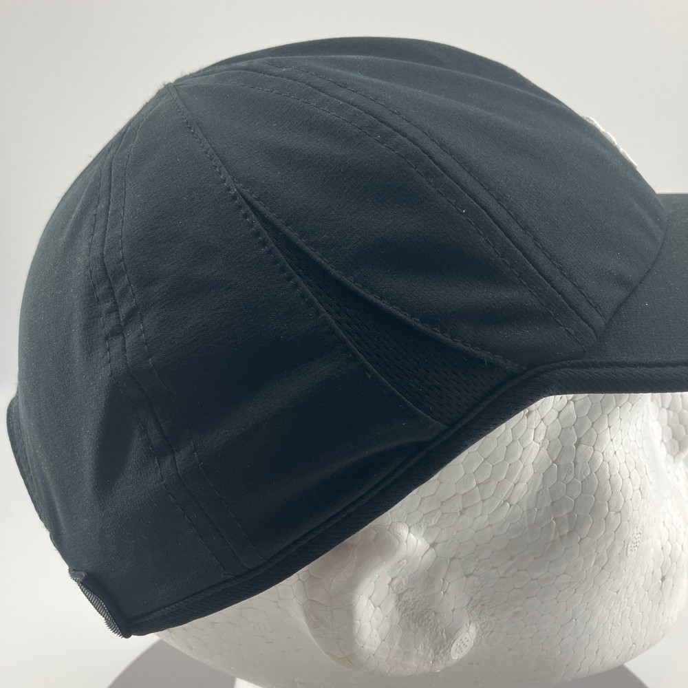 Adidas Aeroready Black Strapback Hat Cap Black One Size Breathable