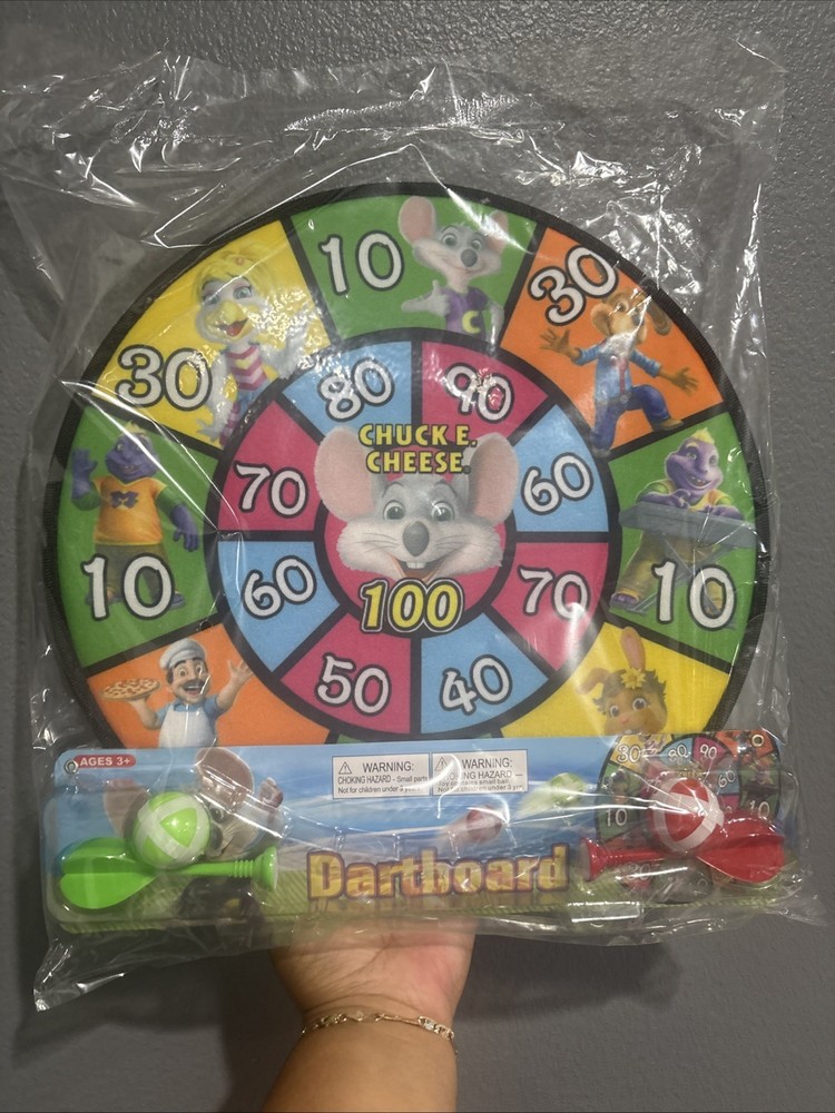 Chuck E Cheese Dartboard