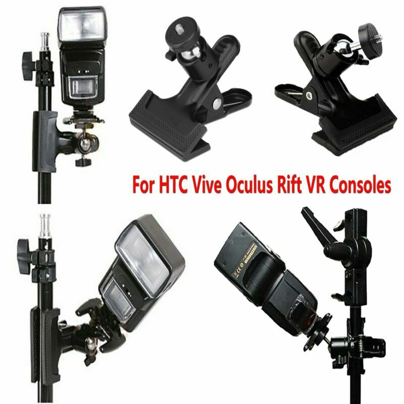 For HTC Vive/Oculus Rift VR Console Sensor Base Station Reality Clamp Adjustable