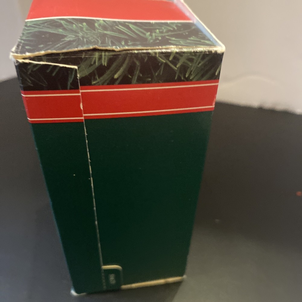 1992 Hallmark Keepsake Please Pause Here Coca-Cola Santa Ornament w/ Box