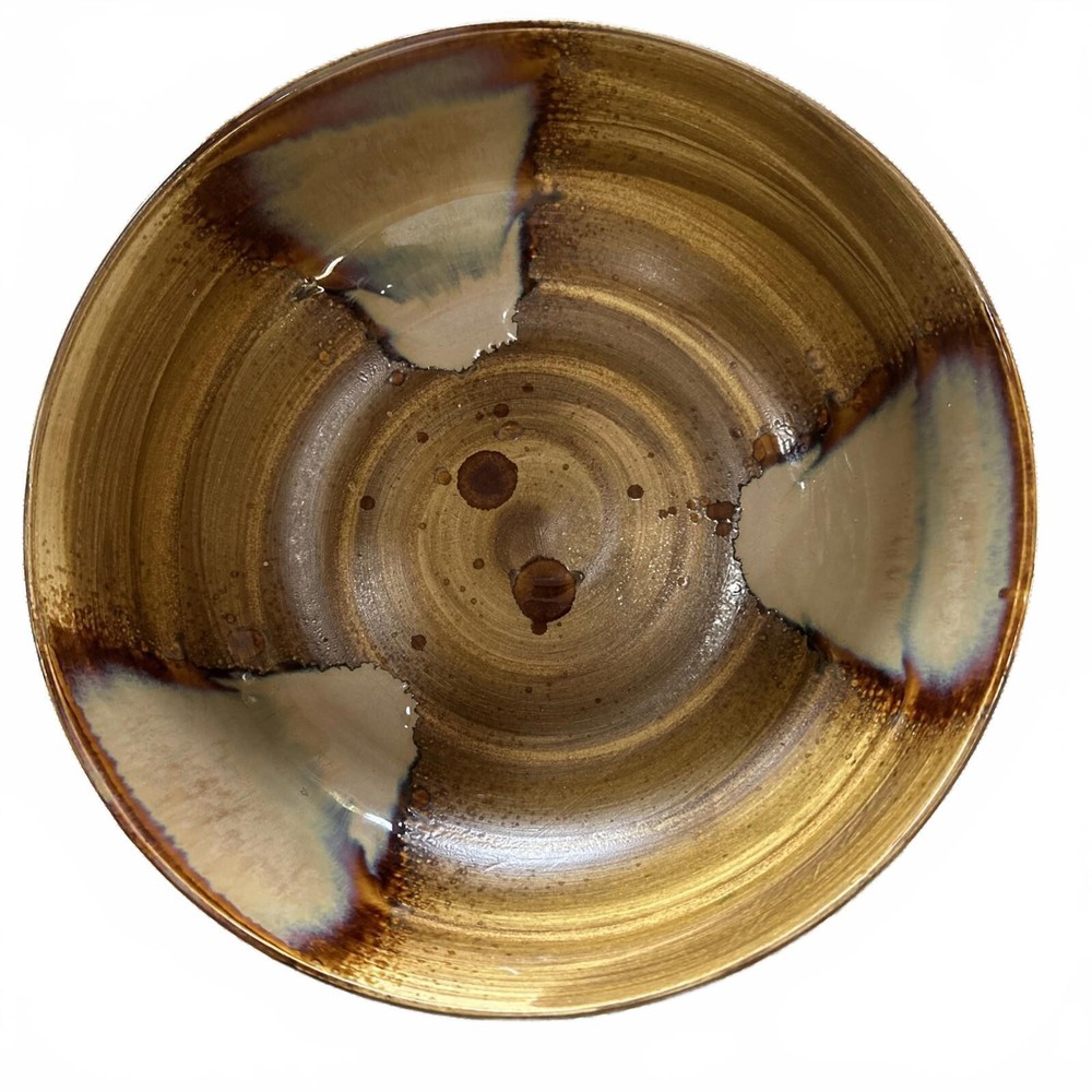Sango Splash 4951 Bowl 8.5” Drip Glaze