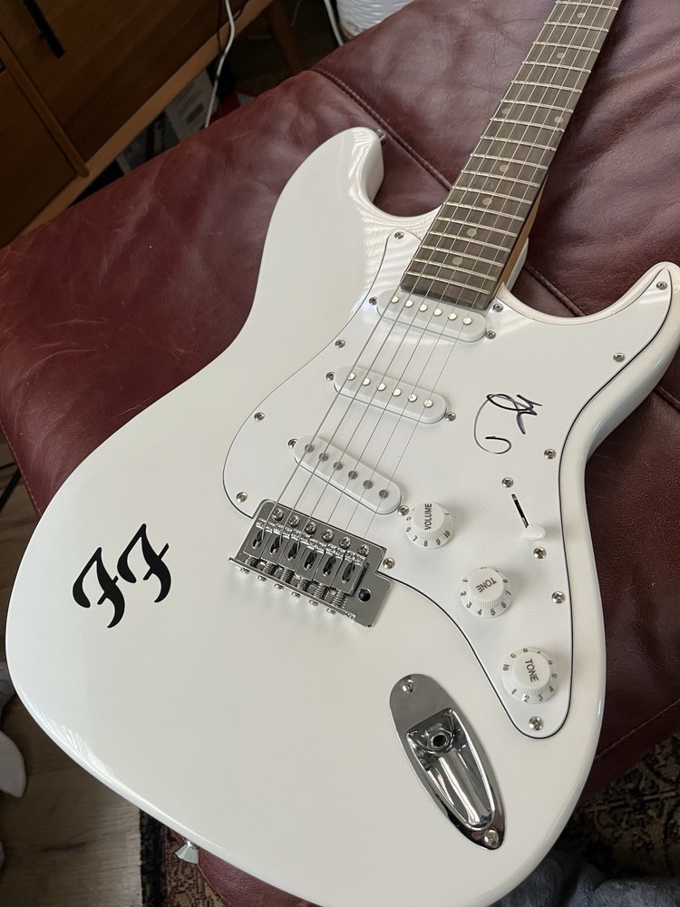 Dave Grohl Autographed Guitar