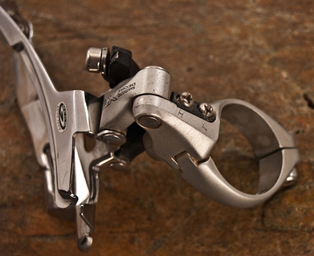 SHIMANO XT Deore 34.9 Mega 9 Top Pull Front Derailleur (FD-M751)