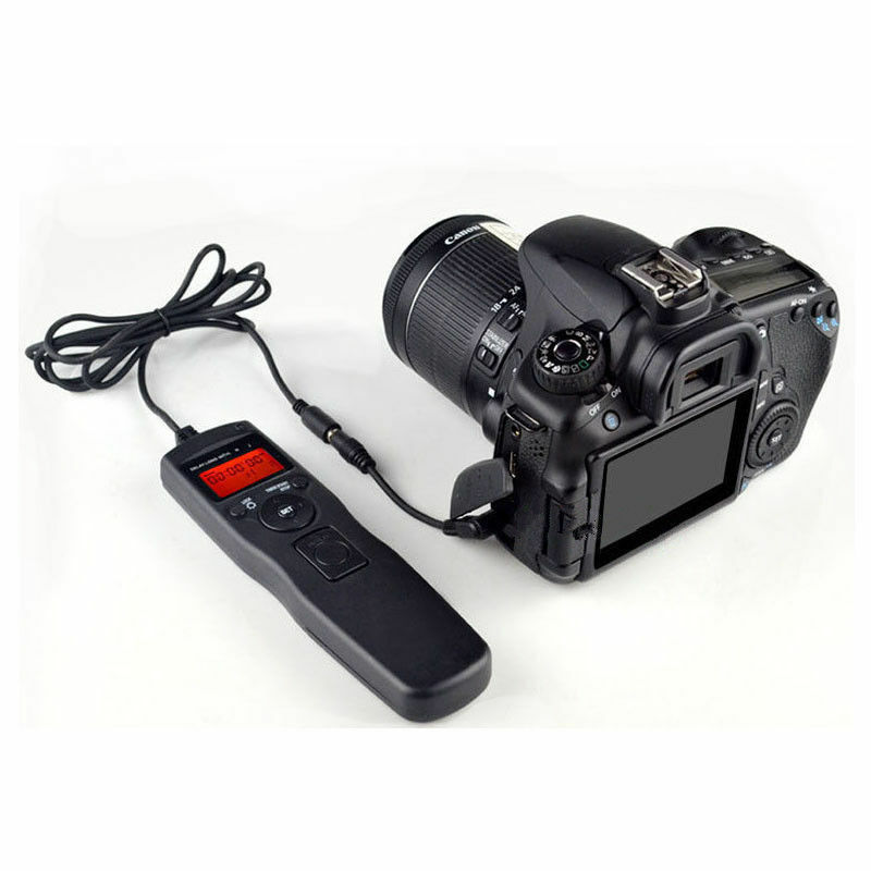 Timer Remote Shutter Release Control For Canon EOS 7D 6D 5D 5DII 5DIII 7D 1D 1DS