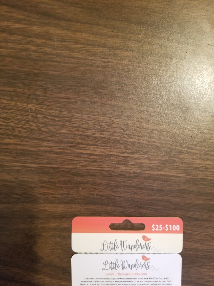 $60 Little Wanderers Gift Card