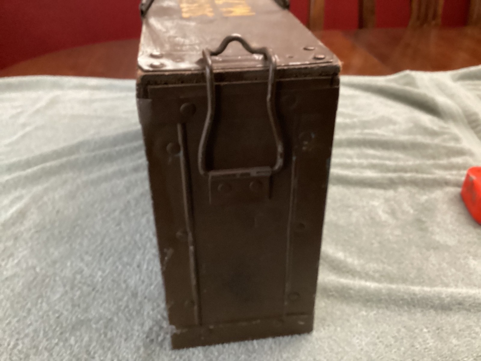 BRITISH 303 BALL MK 7 350 CARTRIDGE WOOD CRATE AMMO BOX MILITARY 1945