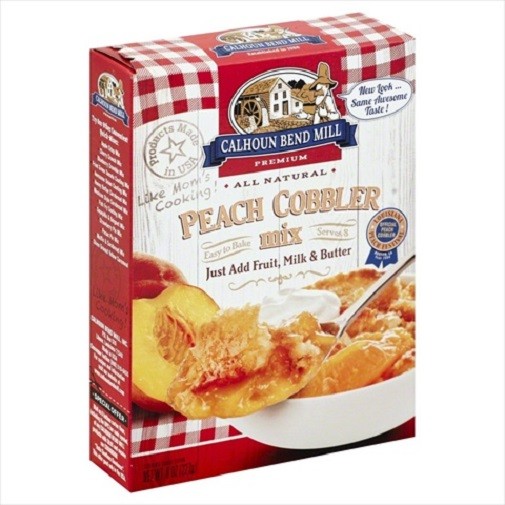 Calhoun Bend Mill Peach Cobbler Mix 2 Pack