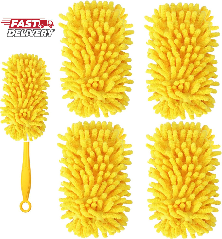 Reusable Duster Refill Compatible with Swiffer Hand Duster - 360 Heavy Duty Dust