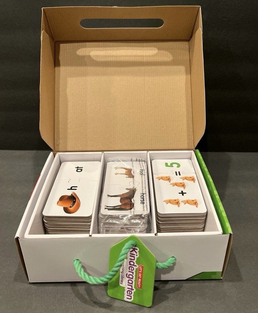 Let's Get Ready! Kindergarten Learning Library - 3 Sets in 1!