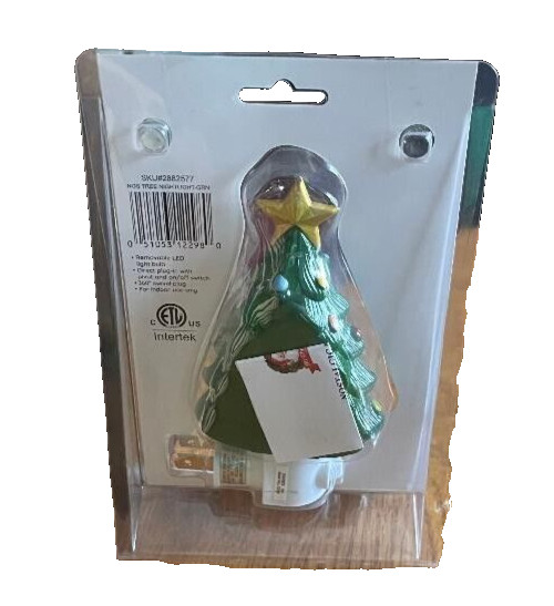 Mr Christmas Christmas tree night light - Green