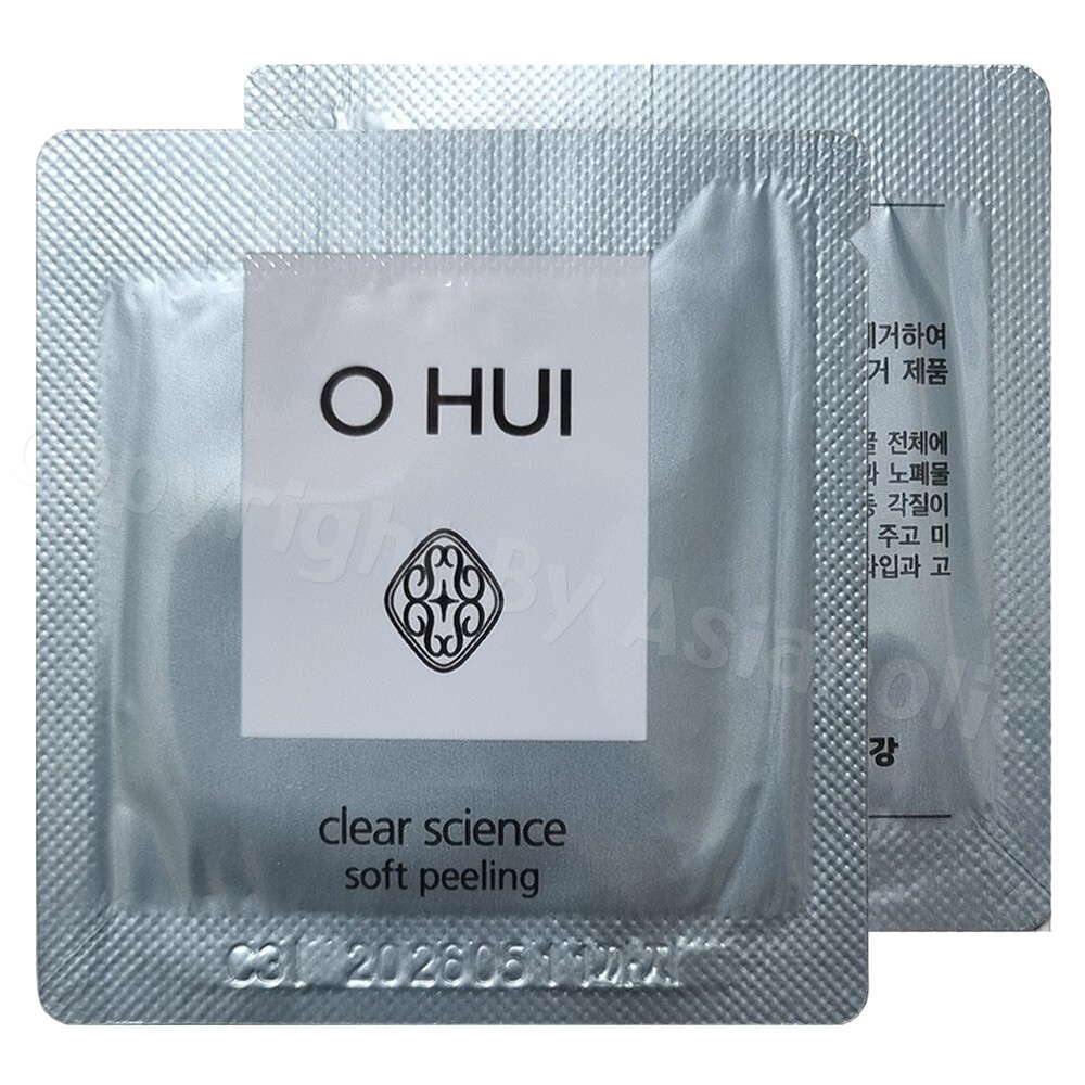 O HUI Clear Science Soft Peeling 1ml x 10pcs (10ml) Sample Newest Version OHUI