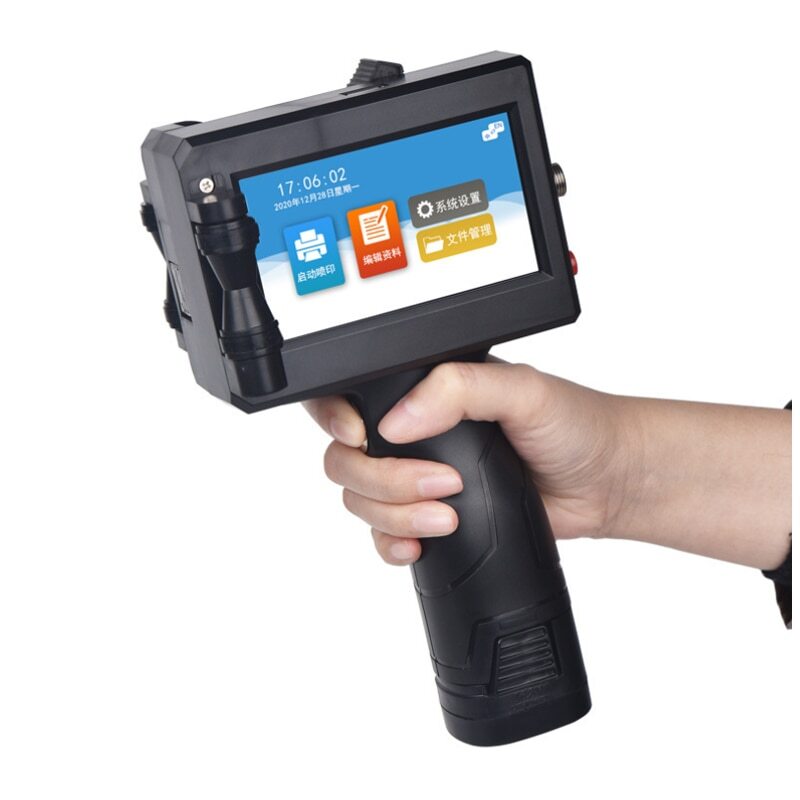 Production Plastic Carton Hand Jet Handheld Thermal Language Inkjet Printer