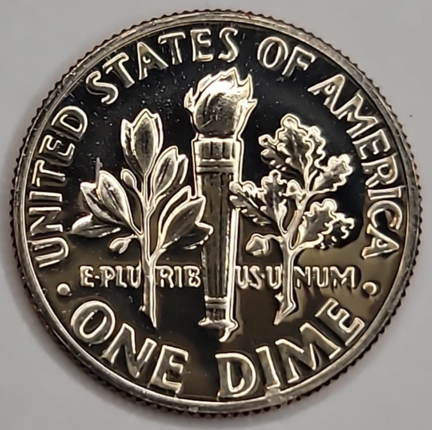 1968 S Gem Proof Roosevelt Dime
