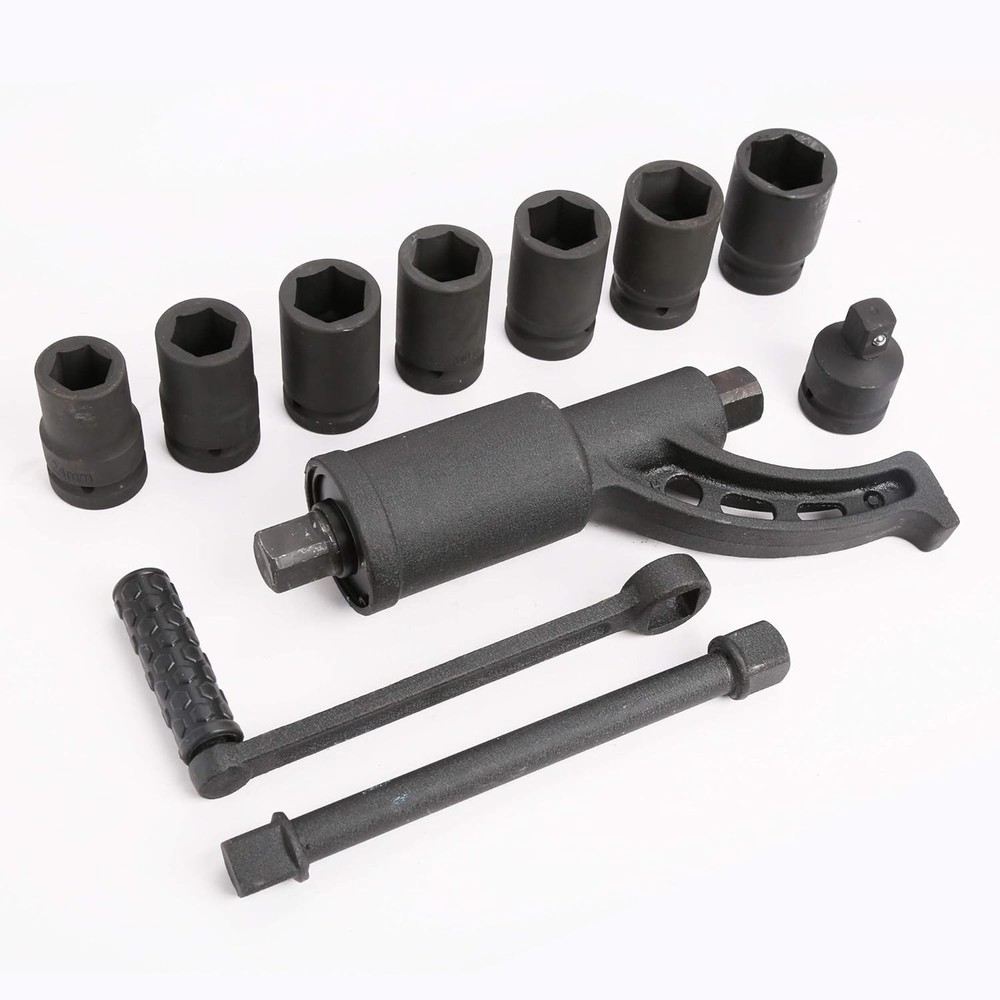 Torque Multiplier Labor Saving Lug Nut Wrench W/ 8 Cr-v Socket
