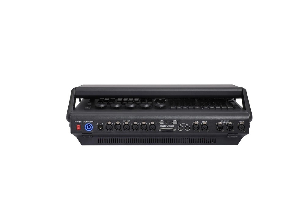 Motorized 4096CH dmx512 light System Controller Ma2linux console+ led fader+case