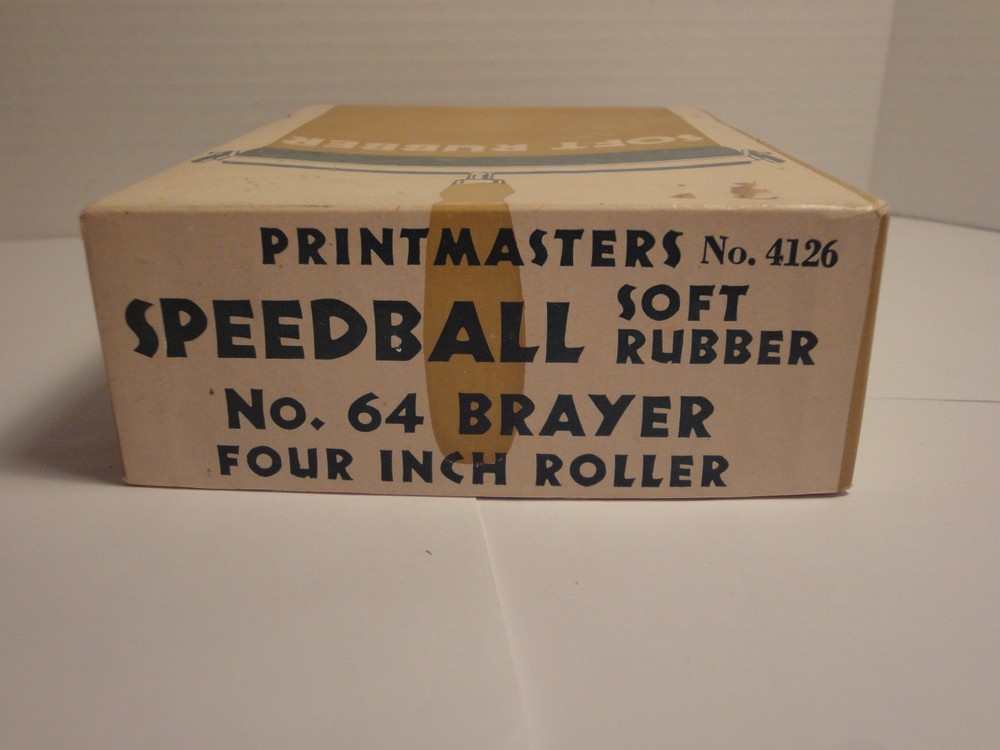 Printmasters Speedball Soft Rubber 4" Roller No. 4126