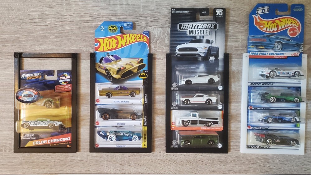 10 Pack Hot Wheels Storage Display Rack for hotwheels