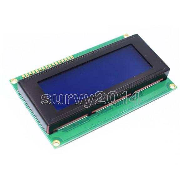 Blue/Yellow IIC/I2C/TWI/SP​​I Interface1602 2004 Character LCD Module Display S