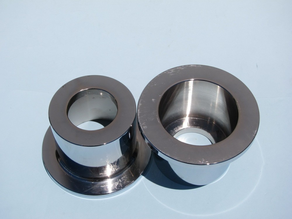 Lowrider Hydraulics super deep reverse cups for telescopic cylinder, chrome