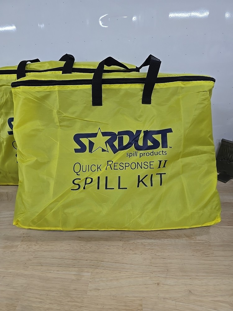 Stardust Quick Response Universal Spill Kit 2-Pack. Each Pack Includes: Yellow D
