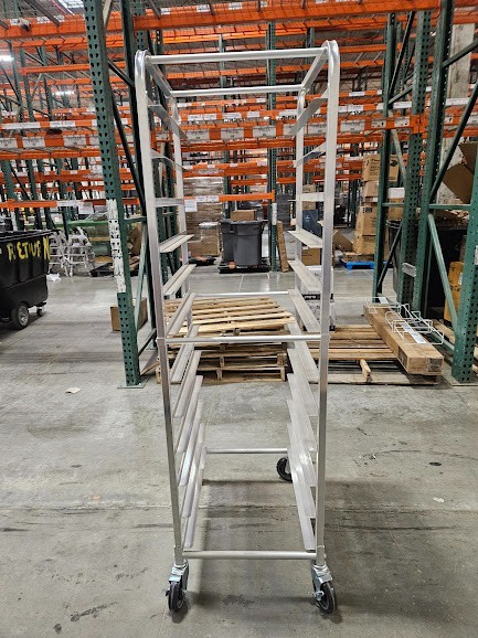 Regency 12 Pan End Load Bun / Sheet Pan Rack - Assembled