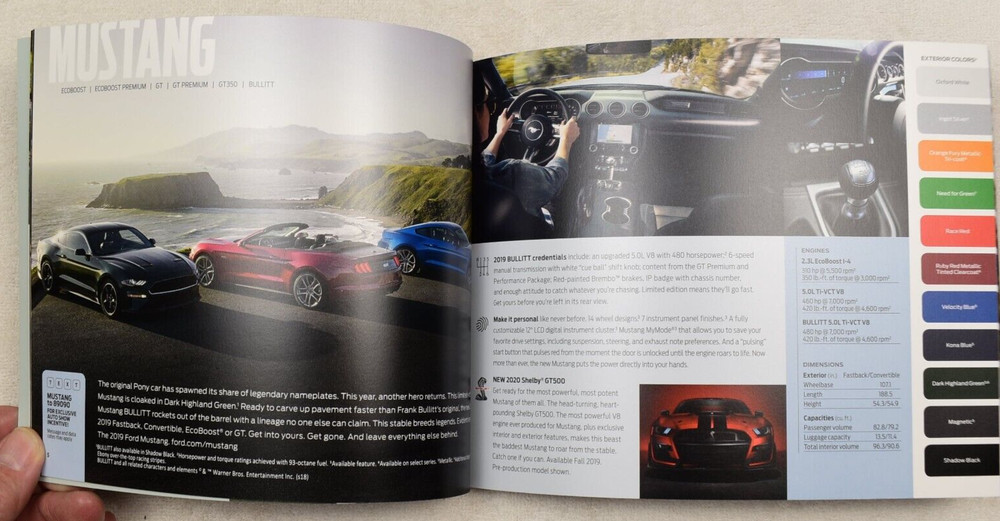 2019 FORD SALES BROCHURE