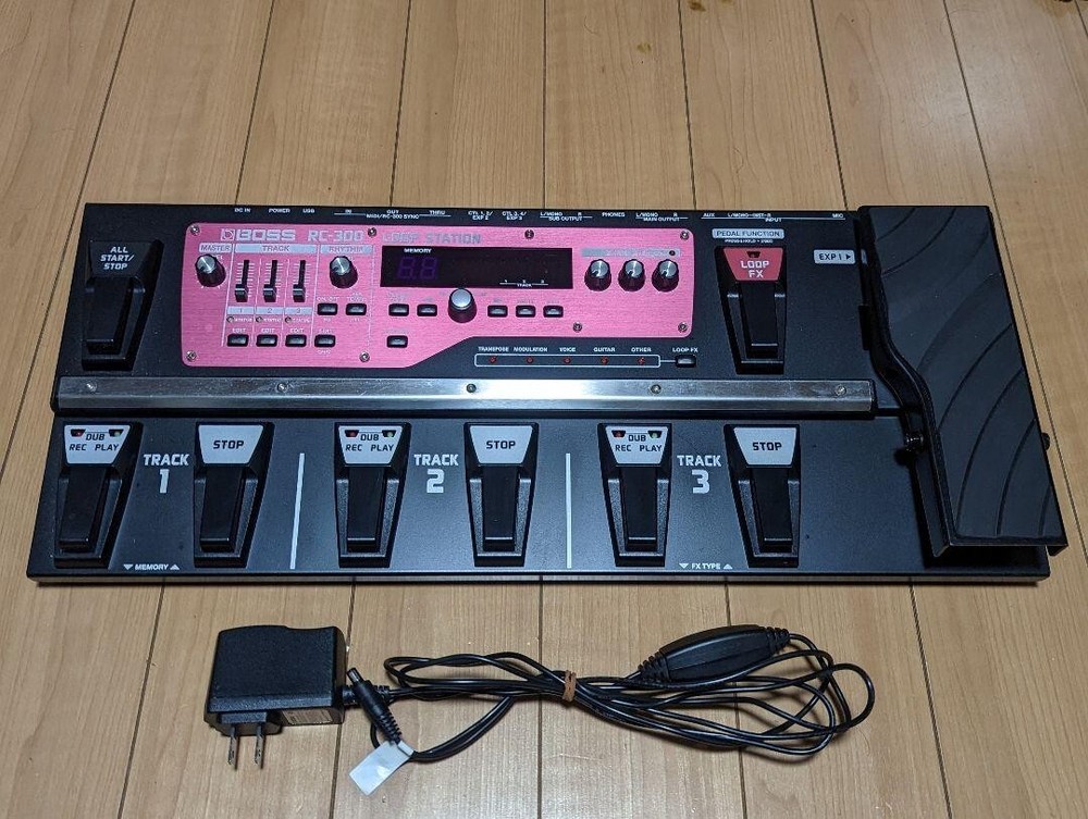 Boss RC-300 Loop Station Guitar multi-effects pedal Test Completed