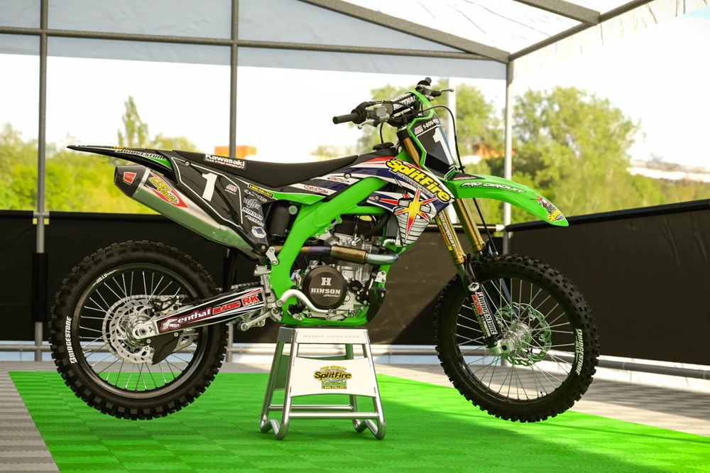 1999 Splitfire Pro Circuit Graphic Kit Kawasaki