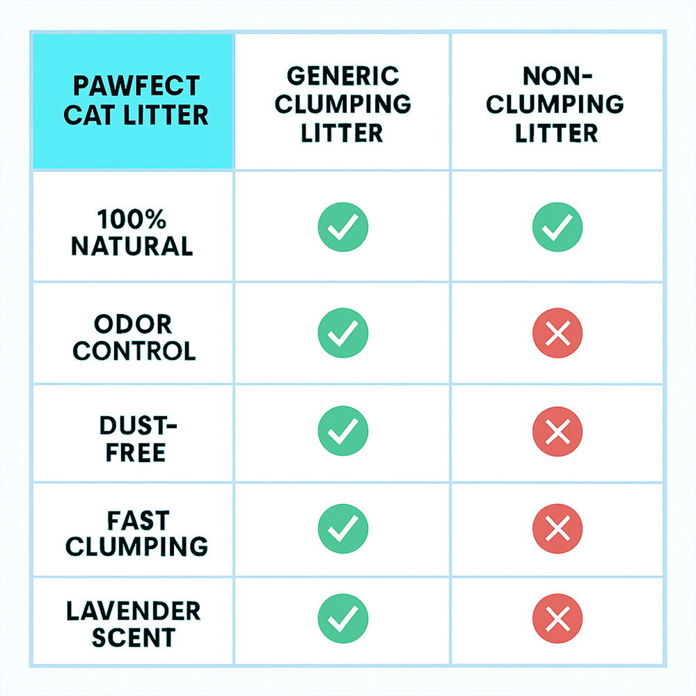 Lavender & Marseille Clumping Cat Litter Combo – Multi-Pack Freshness Series