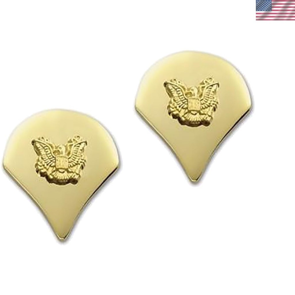 Army Brite Metal Rank Pins