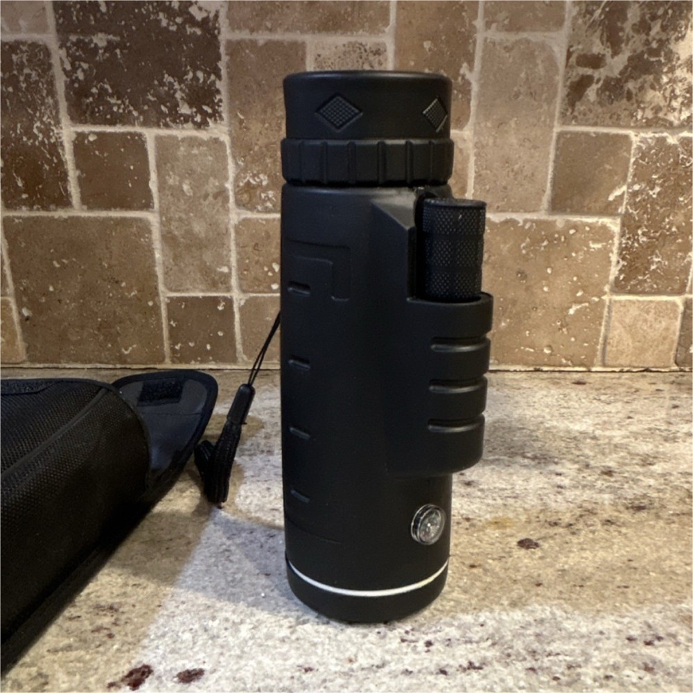 40x60 Compact Monocular 60mm Black with Case