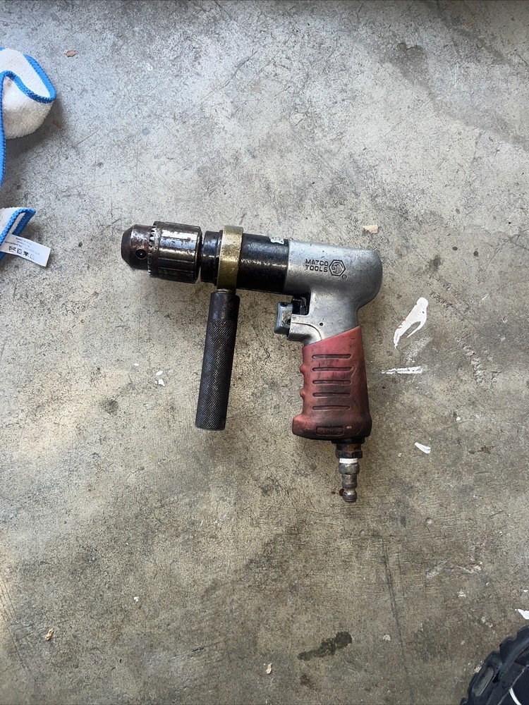 Matco Tools RL150 1/2" Reversible Air Pneumatic Drill In Good Working Condition