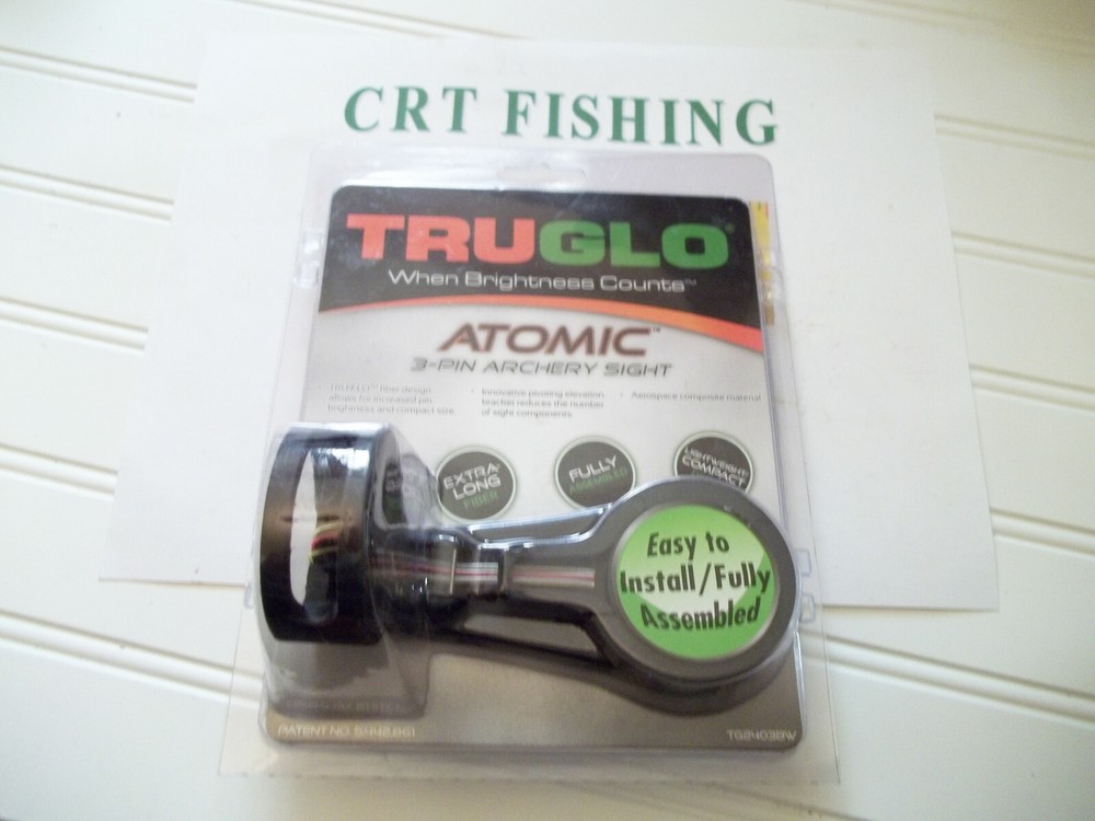 TRUGLO ATOMIC 3-PIN ARCHERY SIGHT